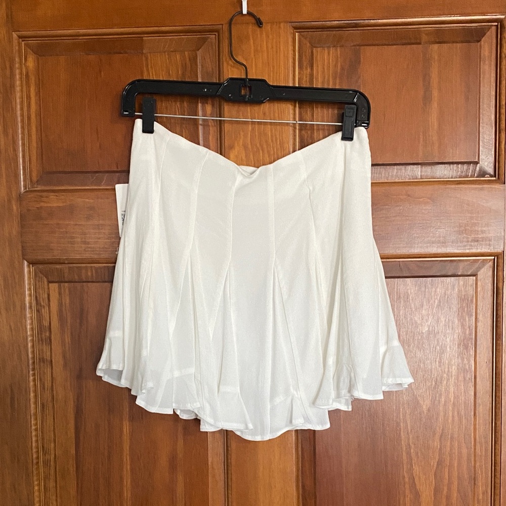 Forever 21 white Skater Skirt